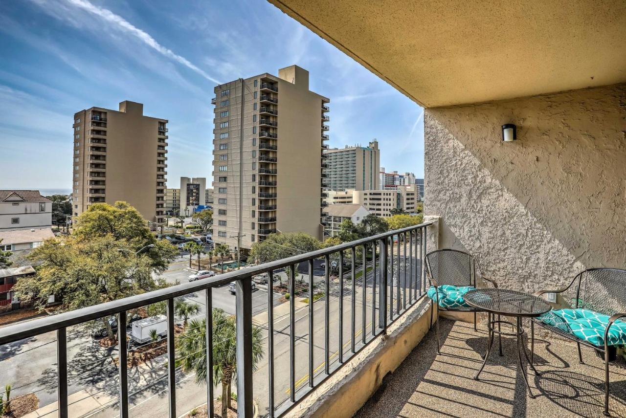 Myrtle Beach Condo, 1 Block To Ocean Shore! Exterior foto