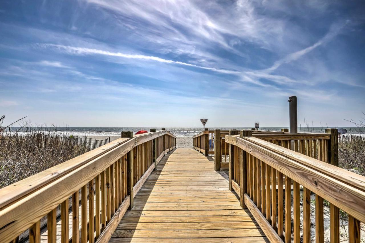 Myrtle Beach Condo, 1 Block To Ocean Shore! Exterior foto