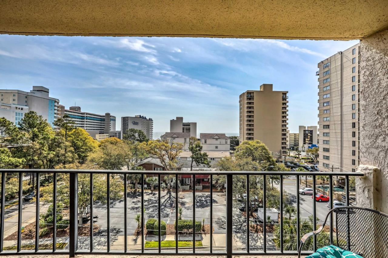 Myrtle Beach Condo, 1 Block To Ocean Shore! Exterior foto