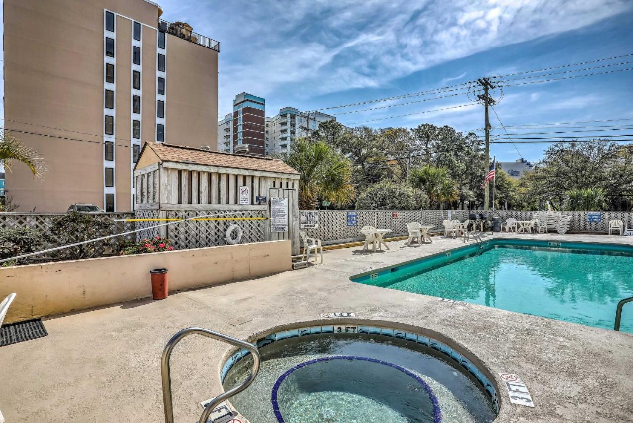Myrtle Beach Condo, 1 Block To Ocean Shore! Exterior foto