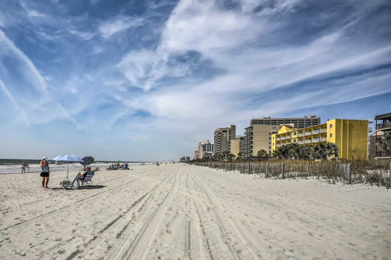 Myrtle Beach Condo, 1 Block To Ocean Shore! Exterior foto